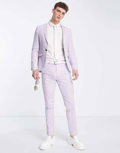 Light purple suit jacket sale