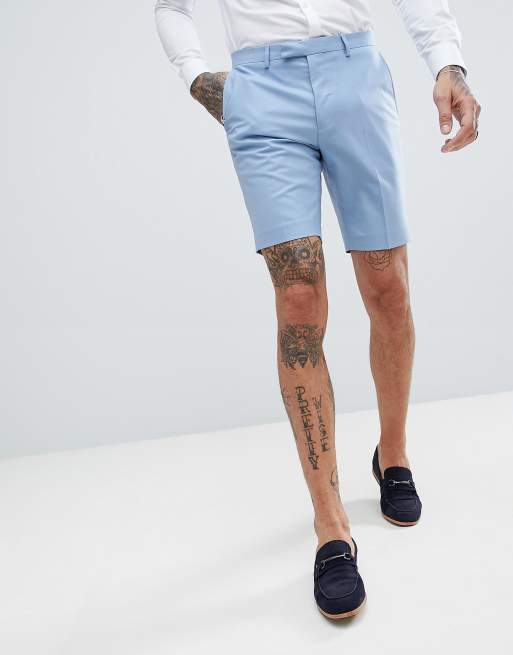 Light blue shorts clearance men