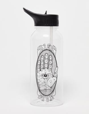 Typo 1.0L high five hamsa hand water bottle-White