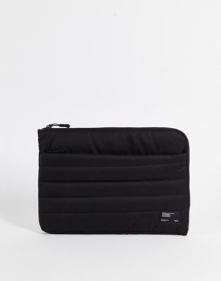 Typo 13 inch laptop case in black padded