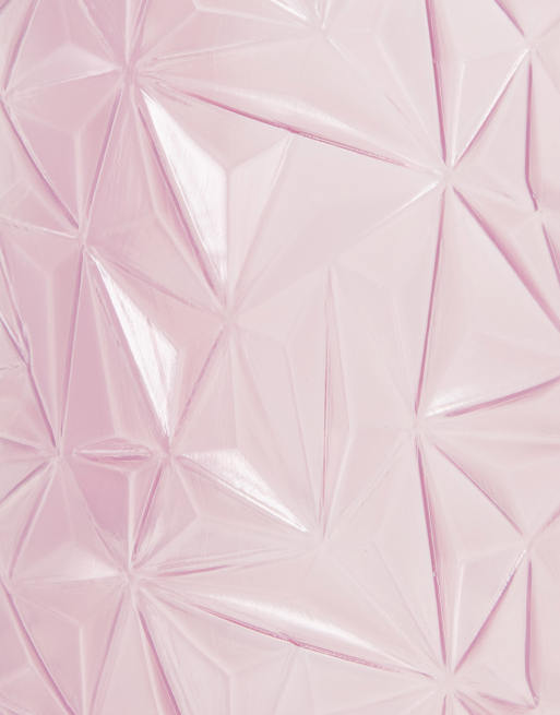Typo 1.8 litre faceted water bottle in pink, 4 of 4