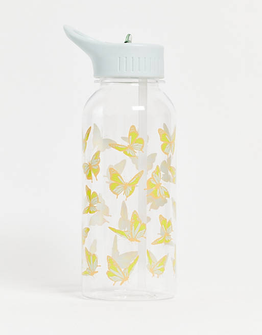 Typo 1L water bottle in butterfly design
