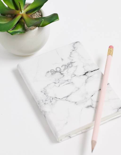 Typo - 2020 A6 agenda met marmereffect