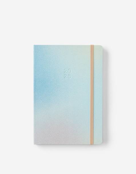 TYPO 2026 a5 weekly hard metro diary in beige - view 1