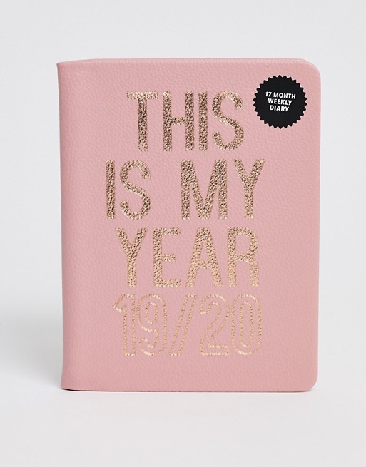Typo A5 blush diary
