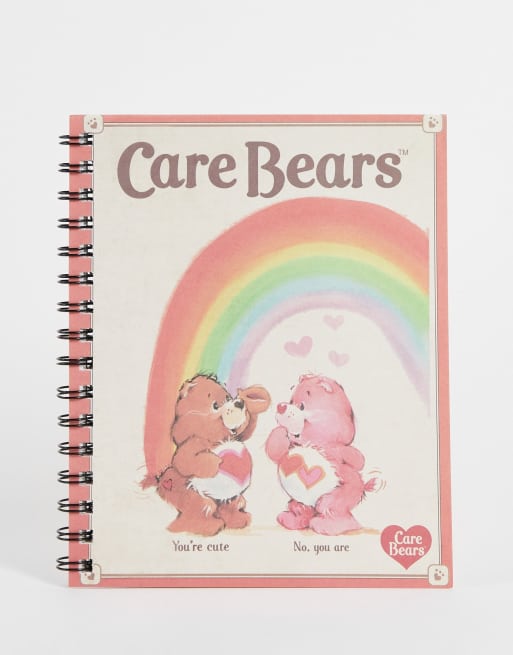 TYPO - A5-notesbog med 'Care Bears'- og regnbueprint