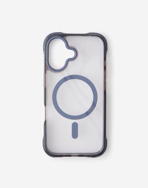 TYPO Active shockproof case iphone 16 in blue - view 1