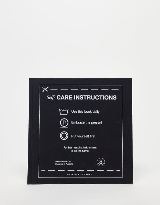 TYPO - Activiteiten dagboek met Wellness 'Zorginstructies' 