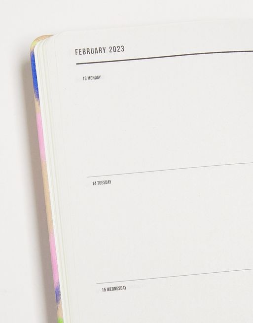 Typo 2023 - Agenda planner di benessere settimanale, con sole stampato,  everyday magic