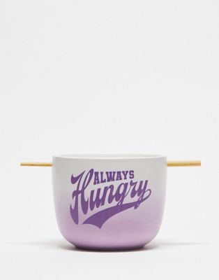 Typo 'always hungry' noodle bowl