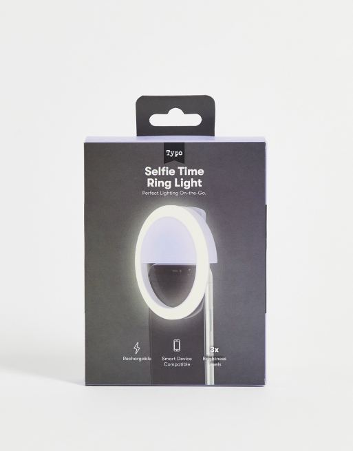 TYPO - Anneau lumineux pour selfies - Lilas