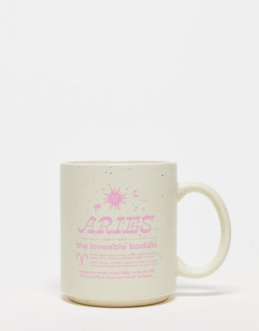 Typo – Aries – Mugg med stjärntecknet väduren