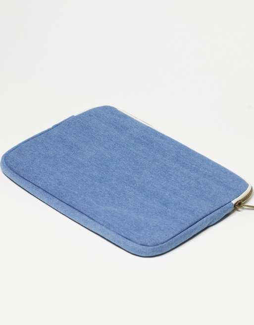 Typo - Blå laptop-sleeve på 13 " i denim , 4 af 4