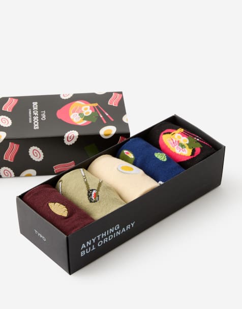 TYPO Box of socks in multi - view 1