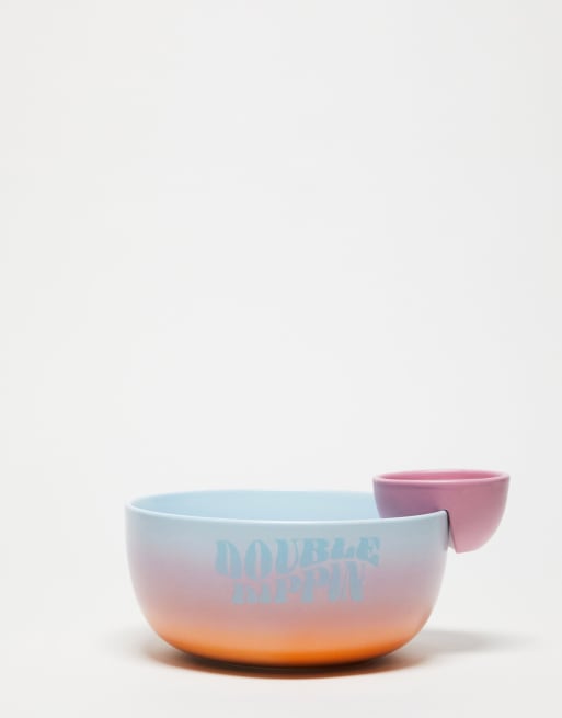 Typo - Chip & Dip - Kom met 'Double Dippin' tekst