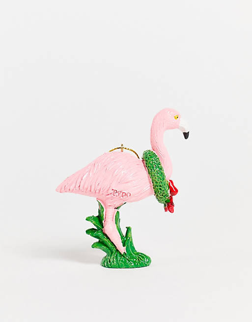 Typo Christmas decoration flamingo