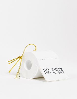 Typo Christmas decoration toilet roll with slogan