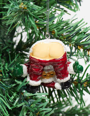 Typo Christmas decoration with Santa bending over - ASOS Price Checker