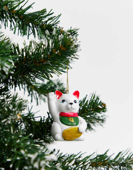Typo - Décoration de Noël en forme de chat