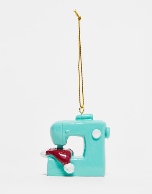 Typo - Décoration de Noël machine à coudre