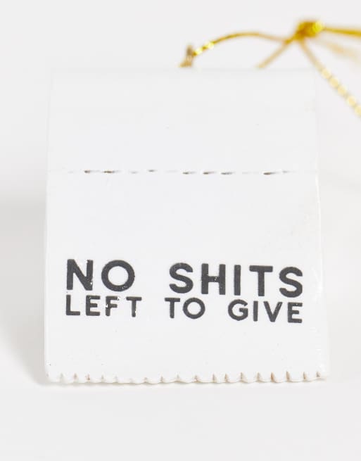 Typo - Decorazione natalizia con carta igienica con slogan, 2 di 4