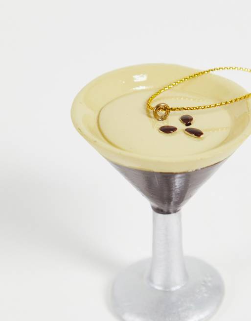 Typo – Dekoracja świąteczna w kształcie drinka espresso martini, 3 z 4