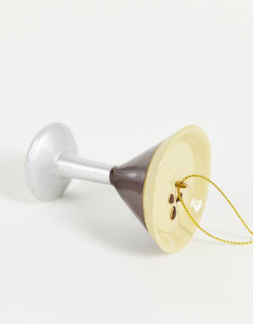 Typo – Dekoracja świąteczna w kształcie drinka espresso martini, 4 z 4