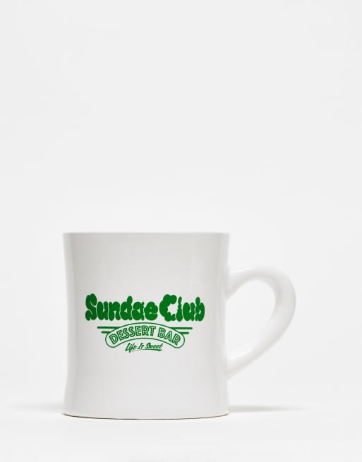 TYPO - Diner-krus med 'sundae'-isprint