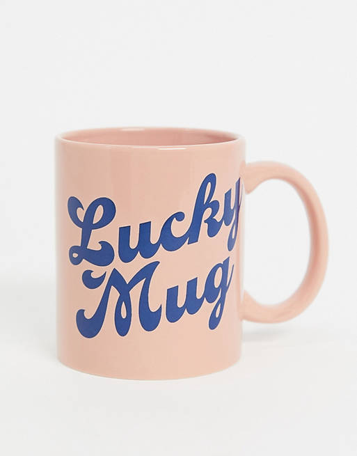 Typo Exclusive mug with lucky slogan