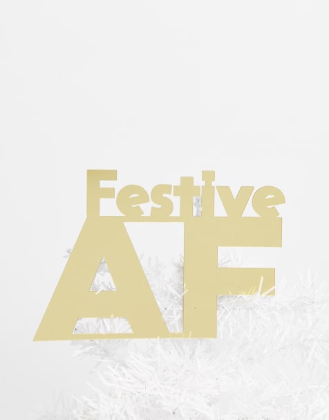 Typo – Festliche AF-Christbaumspitze