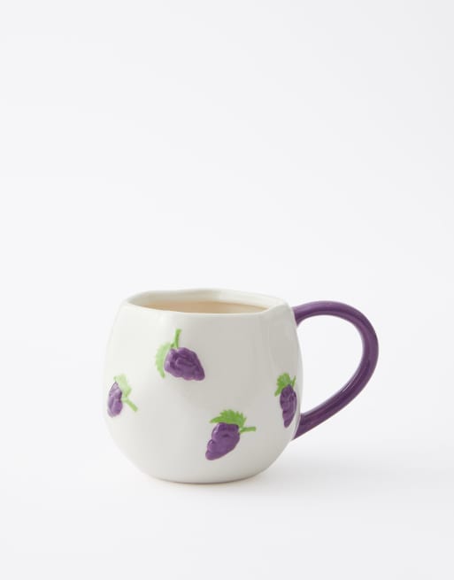 TYPO Fine fruit novelty mug in purple