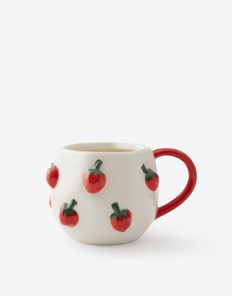 TYPO Fine fruit novelty mug in red - view 1