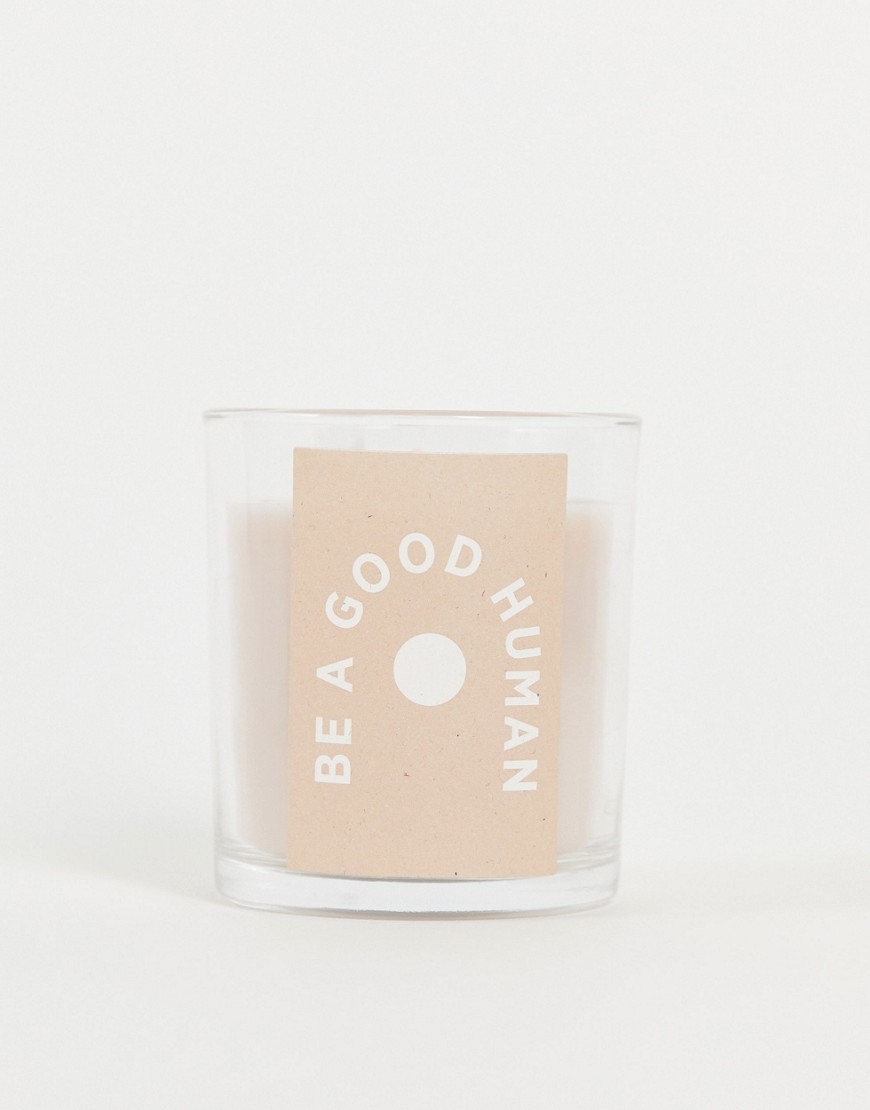 Typo good human candle in passionfruit mango scent-Pink