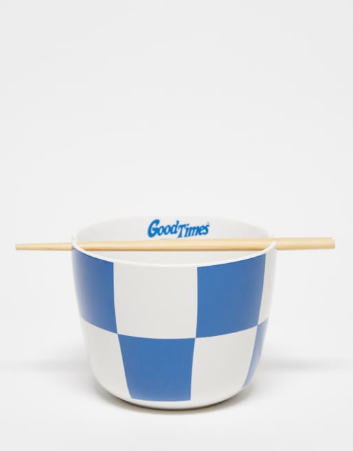Typo – Good Times – Miseczka na makaron w niebieską kratę