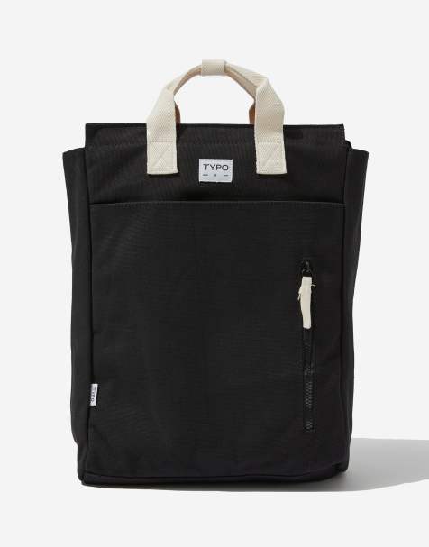 TYPO Got your back tote backpack in black - view 1