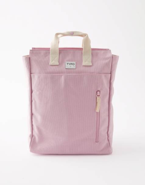 TYPO Got your back tote backpack in pink - view 1