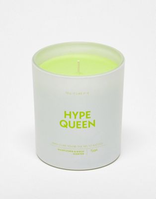 Typo 'Hype Queen' candle