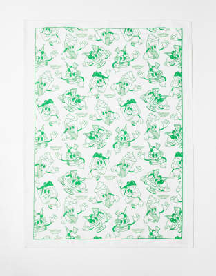 Typo ice cream sundae print tea towel - ASOS Price Checker
