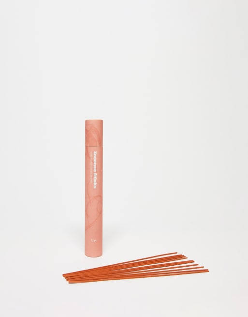 Typo incense stick set in bright orange ASOS