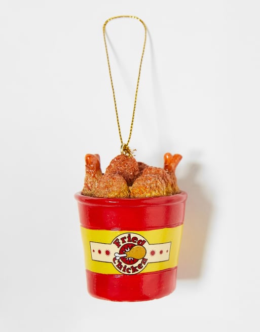Typo – Julgranskula med fried chicken-design
