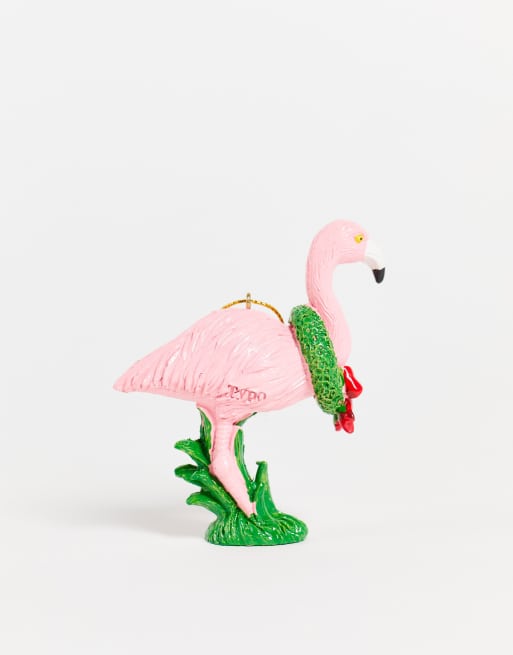 Typo - Kerstversiering van flamingo
