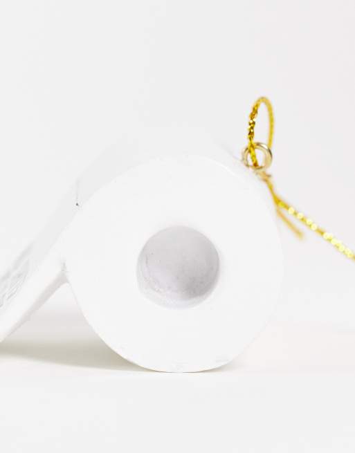 Typo – Klopapierrollen-Weihnachtsdeko mit Slogan, 3 von 4