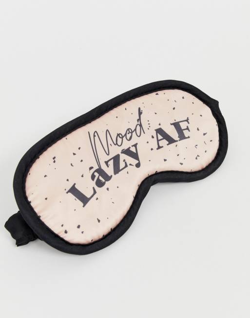 Typo lazy AF eye mask