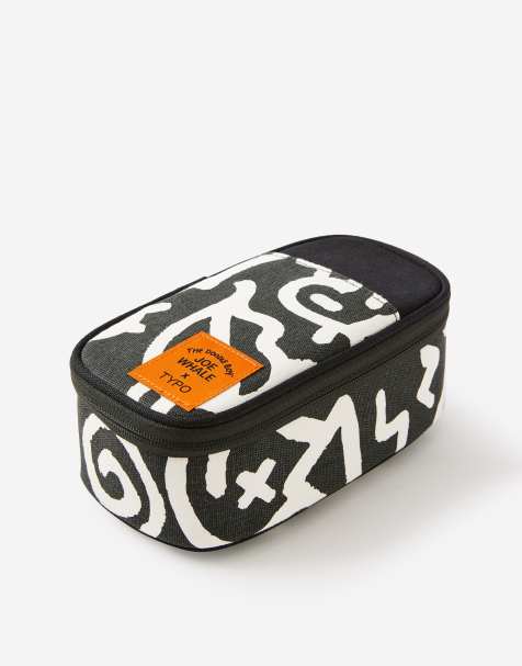 TYPO Lcn arlow canvas pencil case in black - view 1