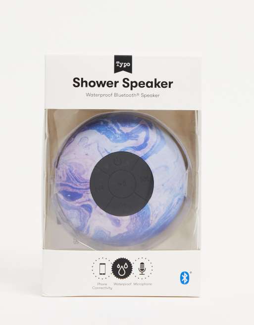 Asos typo deals shower speaker