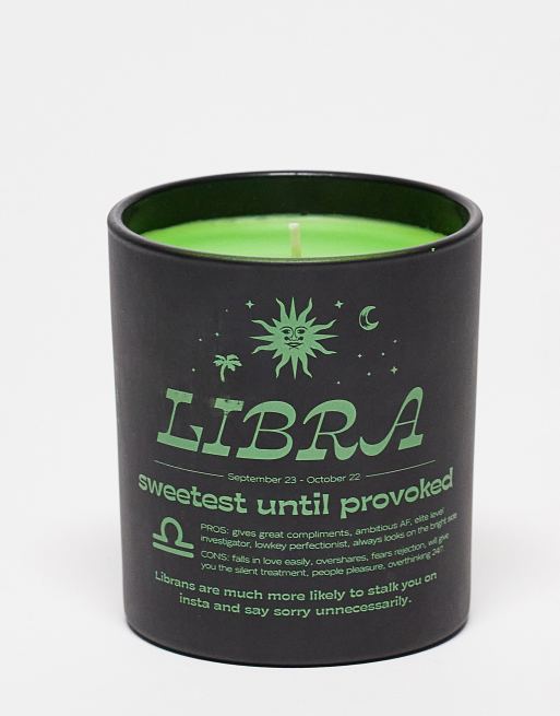 Typo – Libra – Czarna świeczka ze znakiem zodiaku, 2 z 4