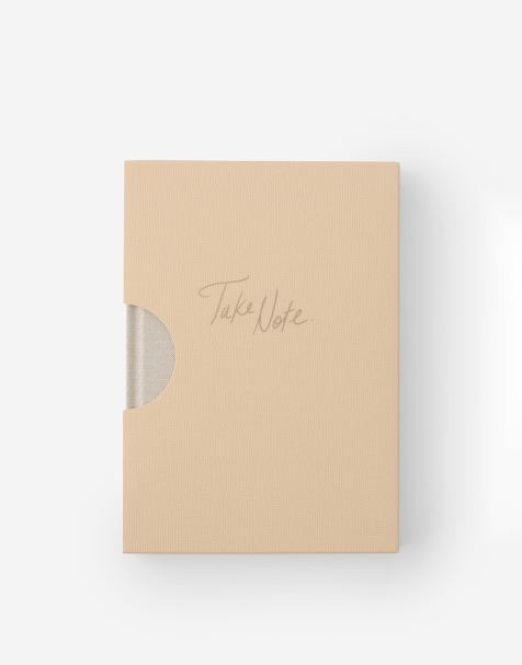 TYPO Loft a5 lined notebook in beige - view 1
