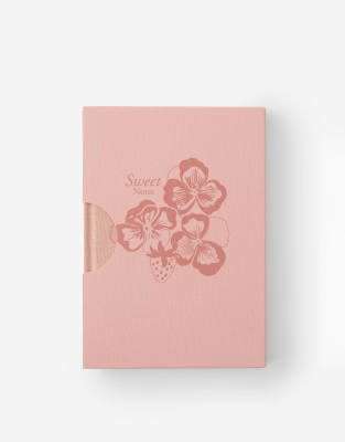 TYPO Loft a5 lined notebook in pink | ASOS