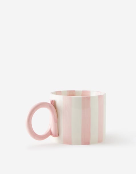 TYPO Loop handle mug in pink - view 1