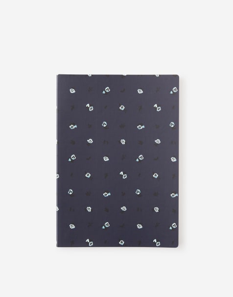 TYPO Metro b5 soft lined notebook in blue - view 1